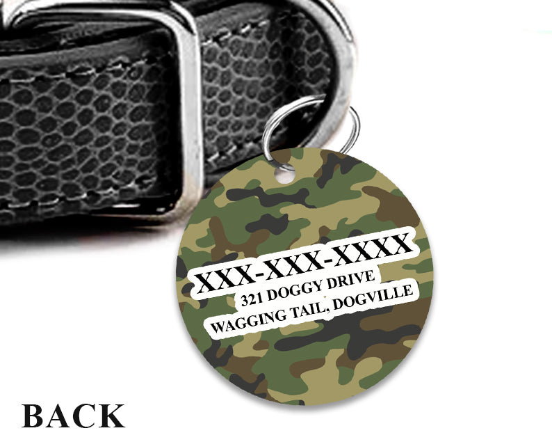 Pet ID Tag | Classic Camo